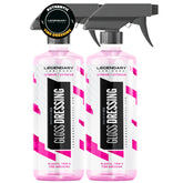 Legendary Car Care bottle front label showing product name and size with clear branding and benefit