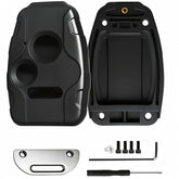 LEHDE front view of replacement shell showing button layout and fit benefit