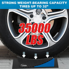 LEIDGG close-up of gear-mesh detail providing improved tire grip