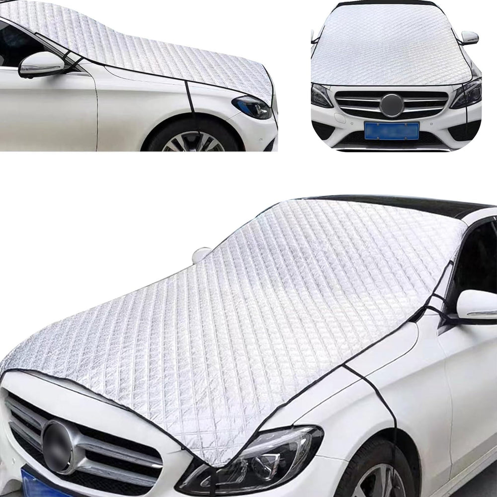 lekiliky front view hood cover protecting engine area and paint