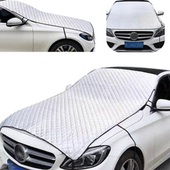 lekiliky front view hood cover protecting engine area and paint