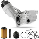 LEMASSON front view of oil cooler housing showing precise fit and easy replacement