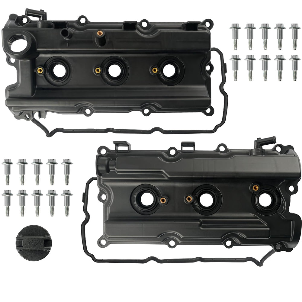 LEMASSON front view of left and right valve covers showing fit and finish benefits