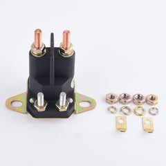 LENMISO starter solenoid relay front view showing compact design and easy replacement