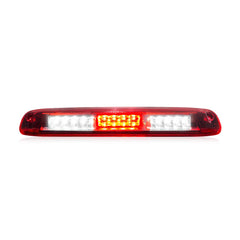 LESAUCE front view chrome housing and red lens showing modern look and improved visibility