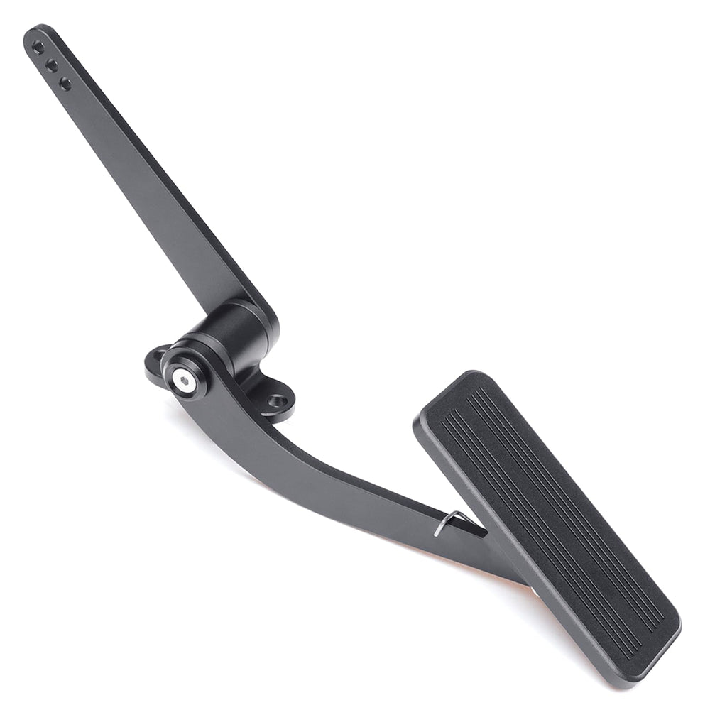 Lesiyou front view of pedal assembly showing solid construction and fit benefit