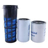 Lesurey front packaging of filter kit showing model numbers, ensuring easy identification