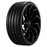 Lexani LX-TWENTY front profile showing tread and performance benefit