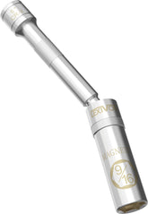 LEXIVON front view of 9/16" socket showing compact design and benefit of easy storage