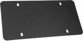 LFPartS front view of matte black backing plate shows clean finish and fit