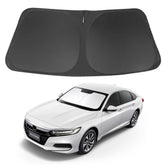 LHFLIVE front view showing perfect fit on 2018–2022 Accord windshield, protecting interior