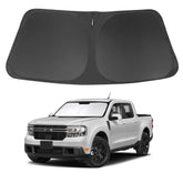 LHFLIVE front view on Ford Maverick showing full windshield coverage and cooling benefit
