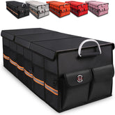 LI LIBZAKI front view showing full-size organizer and clean trunk benefit