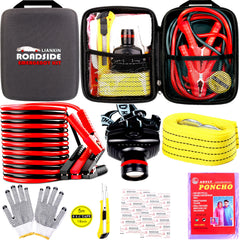LIANXIN front kit view showing compact emergency kit and benefits