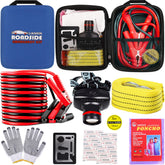 LIANXIN front view of packed emergency kit showing compact storage and portability