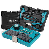 LIBRATON open case showing 78-piece kit and organized pockets for quick access