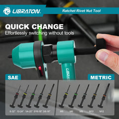 LIBRATON tool packed in rugged case for easy transport and protection