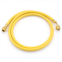 Lichamp front view hose assembly showing full 5 ft length and yellow visibility