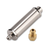 Lichamp front view of vaporizer showing 1/4in fittings and durable housing, improving workflow