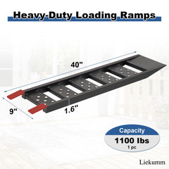 LIEKUMM close-up of perforated deck offering superior tire traction
