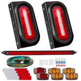 LIMICAR complete 9-piece trailer lighting kit box showing all components and benefit of ready-to-install