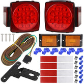 LINKITOM front stop turn tail light showing bright LEDs and improved safety