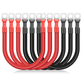 Linkstyle front packaging showing six 2 AWG cables and benefits