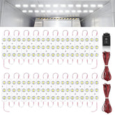 Linkstyle van interior front view showing bright even illumination benefit