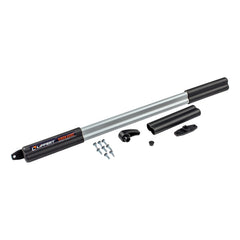 Lippert Components front view of full-width push bar showing stable exit benefit