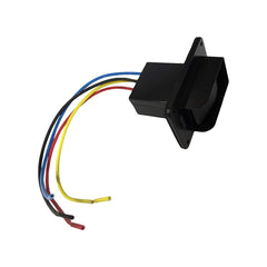 Lippert close-up of sealed switch edge illustrating IP66 water and dust protection
