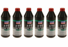 Liqui Moly ATF 6L front container showing label and BMW part compatibility benefit