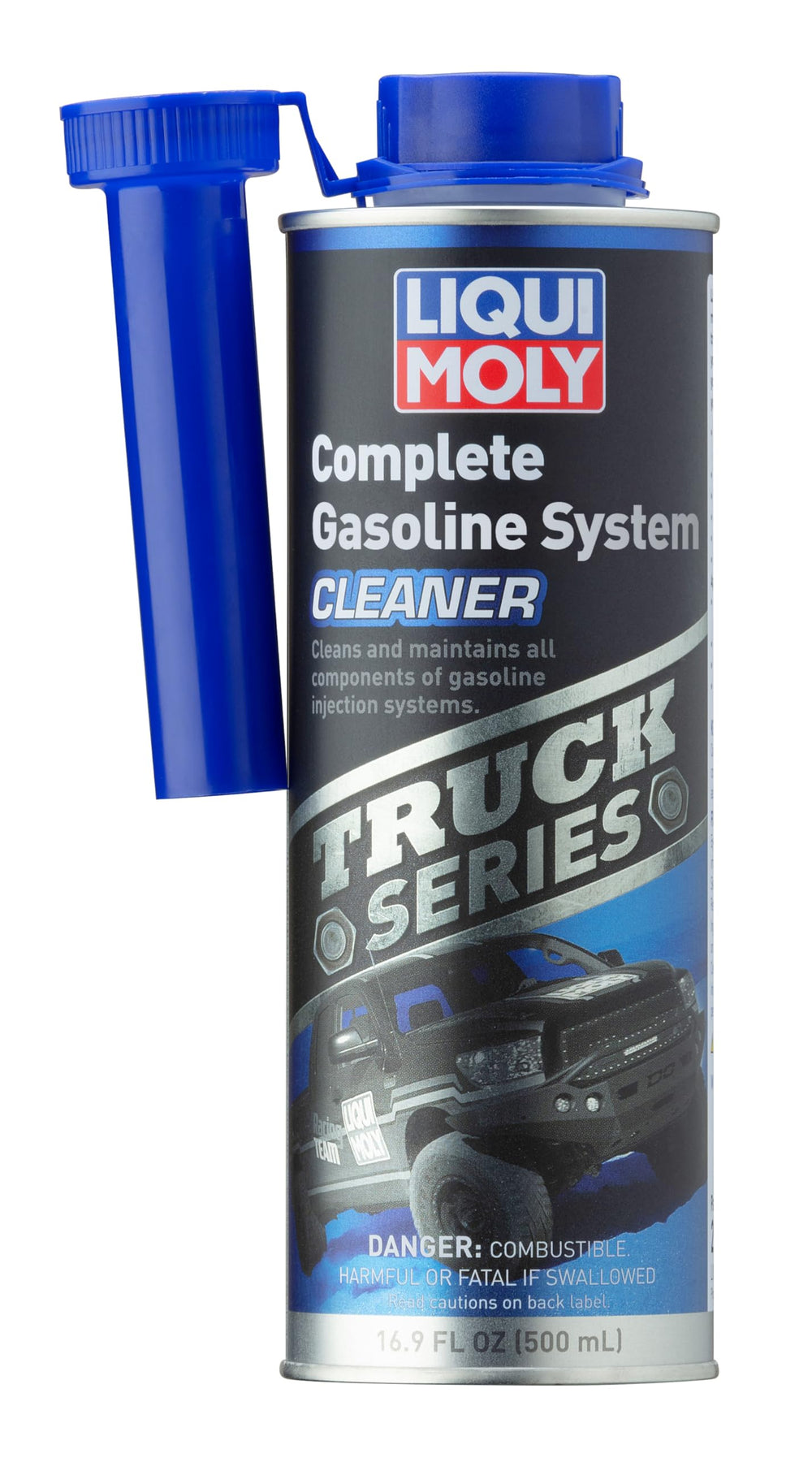 Liqui Moly front packaging of 500 ml bottle showing product label and benefits
