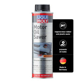 LIQUI MOLY bottle front view showing 300 ml oil additive, clear product ID and benefits