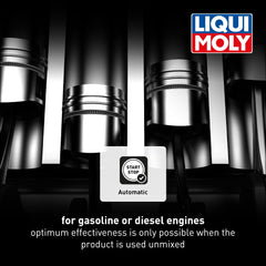 Liqui Moly Top Tec 4100 being added to an engine bay for proper fitment