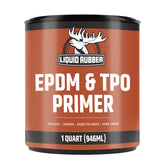 Liquid Rubber quart bottle front view showing product and brand benefit