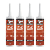 Liquid Rubber front packaging showing four white tubes and product branding for clear identification and planning