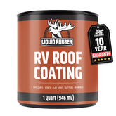 Liquid Rubber quart can front view showing product label and branding benefits