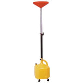 Lisle 11102 front view of translucent 8-gallon jug showing stability and capacity