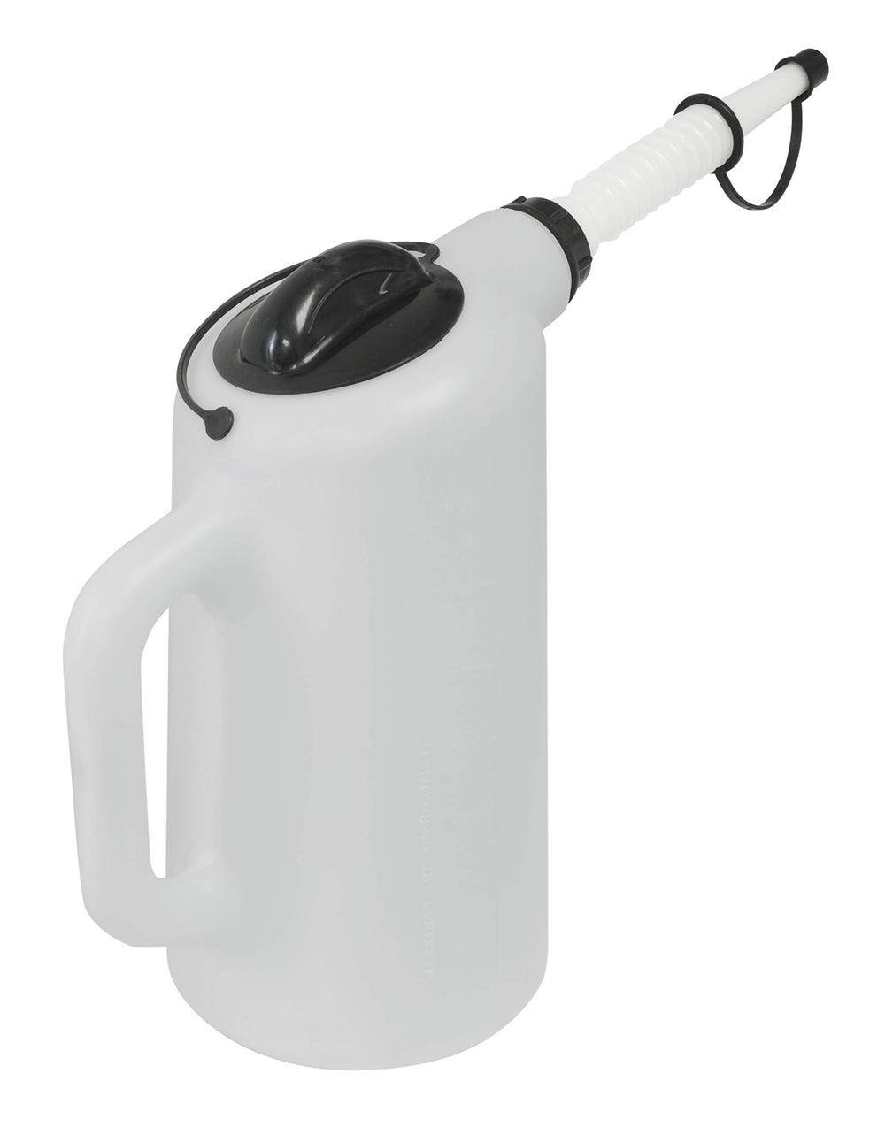 Lisle 19702 front view showing lid and handle for easy transport and spill prevention