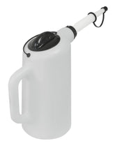 Lisle 19702 front view showing lid and handle for easy transport and spill prevention