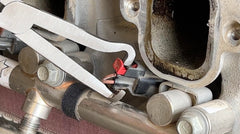 Lisle 37970 removing a wiring connector in an engine bay, prevents connector damage