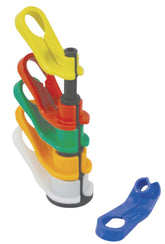 Lisle 39400 front packaging showing six angled disconnects for quick-release fittings and AC lines
