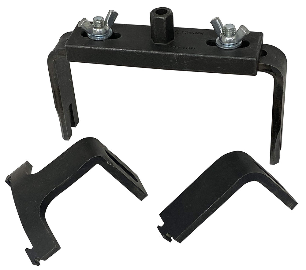 Lisle 62970 front view assembled showing robust body and centered drive benefit
