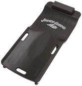Lisle creeper front view showing ergonomic shape and handles for easier transport