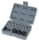 Lisle kit front view showing case and organized tools for quick identification and workshop efficiency