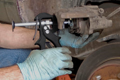 Lisle Speedy Brake Pad Spreader plunger close-up showing smooth piston contact