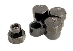 Lisle tire deflator front view showing cap design for quick air release