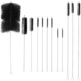 Lisnhlin front packaging showing full 12-piece brush set and organization benefit
