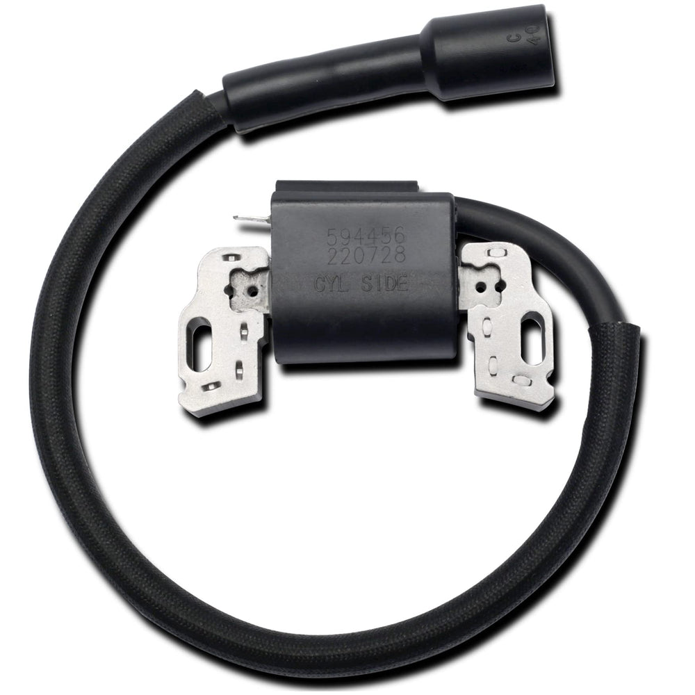 Lisnhlin ignition coil front view showing shape and terminals for easy replacement