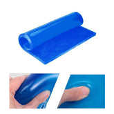 LisylineAuto front view of gel pad showing compact shape and comfort